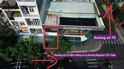 Văn phòng kinh doanh quận 7, Trục đường lớn 79 cắt qua Nguyễn Thị Thập