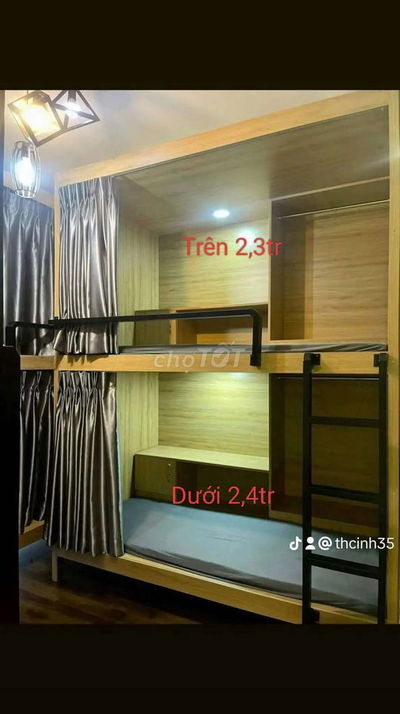Sleepbox cao cấp full nội thất, An Khánh Q2