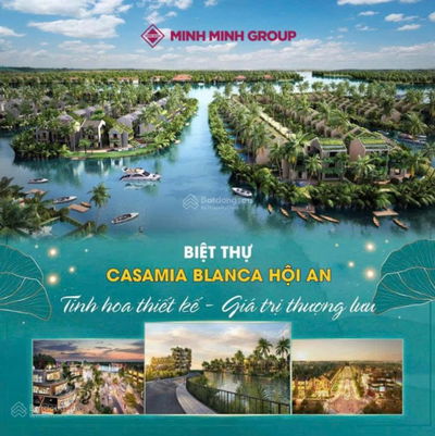 Casamia Balanca, biệt thự view sông Hội An ngay rừng dừa 7 mẫu, chỉ 19 tỷ/căn/260m2 đất, xây 3 tầng