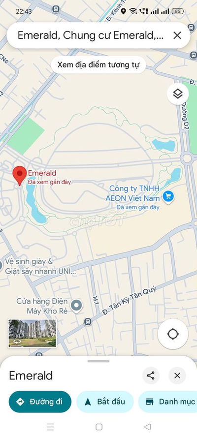 Căn hộ vị trí sinh sống môi trường sạch sẽ
