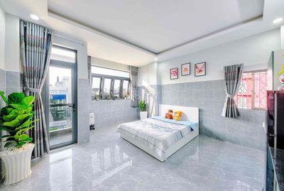 Căn Hộ Studio 40m2 Bancol/Cửa Sổ Full NT, Thang Máy Gần ĐH Hutech, Uef
