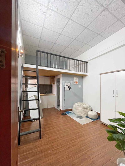 Cho Thuê Duplex Full Nội Thất_Gần Hutech_Ngoại Thương_40m2_Thang Máy