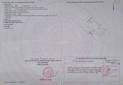Cần Bán Gấp Lô Đất Đẹp, Daresco Đức Hoà, Long An