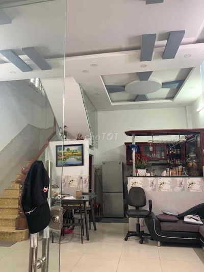 🤓🤓🤓TÔN THẤT THUYẾT-P16-hẻm xe hơi-6TOI2-4TẦNG-4PN-4WC   Diện t