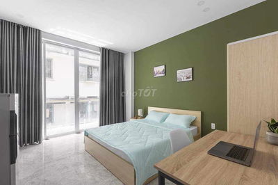 Tầng lầu full nội thất 45m2, 5.8tr, Trần Hưng Đạo, q1