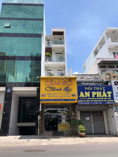 Kẹt nợ bán rẻ MT Lạc Long Quân 5 lầu có thang máy tiện KD đa ngành