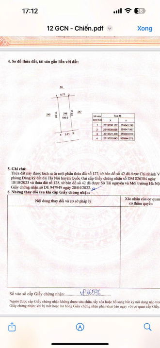Đất gần đại học FPT chính chủ cần bán