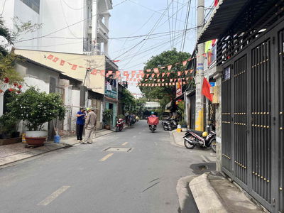 BÁN NHÀ MẶT TIỀN TÂN THỚI HIỆP TRƯƠNG THỊ HOA 100M2 CHỈ 6 tỷ 690TL