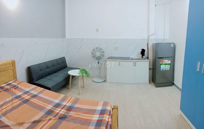 Phòng 25m2 ngay Trệt, FULL NỘI THẤT mới 100% CV Lê Thị Riêng, free xe