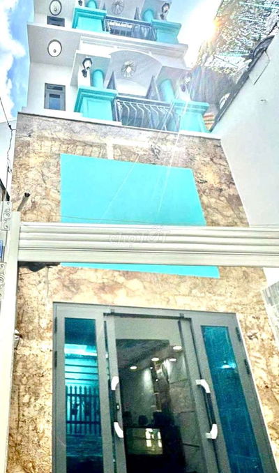 Siêu phẩm nhà mới 4 tầng 45m2! P.12 khu trung tâm Bình Thạnh
