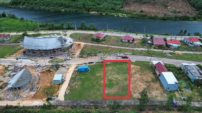 Đất view sông cu đê xinh đẹp 499m2 đất ở, đường quy hoạch 7,5m