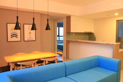 Cho thuê căn hộ 1PN 55m2 từ 14 triệu có NT ở Masteri Thảo Điền, Q2, view sông. LH: 0704 589 ***