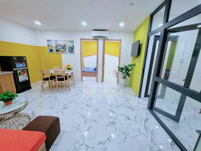 căn hộ 2 phòng ngủ ban công full nội thất gần mai chí thọ