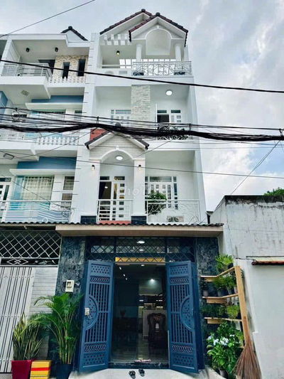 Gần ĐH Văn Lang. Nhà 65.9m² Nguyễn Văn Đậu xây 1 trệt 2 lầu, sổ riêng