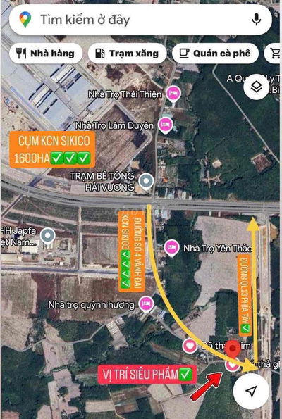 đất sổ sẳn với diện tích 5*48 có sẳn 45m2 thổ cư