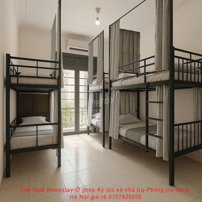 phòng Trọ giá rẻ - giường tầng 1000K – Free điện nước – Wifi – Hà Đông