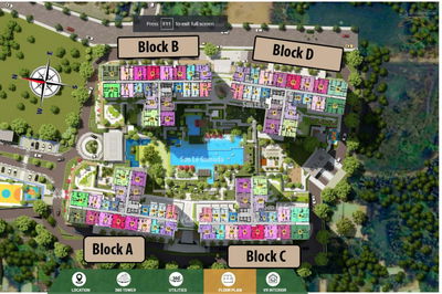 Căn 1PN+ dt 53m2. Block A có Sky Garden. View trực diện hồ bơi. Giá 3.75 tỷ Full. LH 0906 888 ***