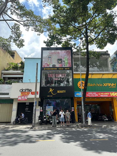 CHO THUÊ NHÀ MẶT TIỀN ĐƯỜNG QUẬN 5 75m2 (5x15m)