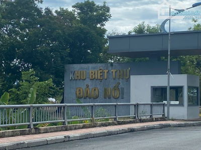 CẦN BÁN GẤP ĐẤT 2MT KHU BIỆT THỰ ĐẢO NỔI. 390M VIEW SÔNG LỚN, HƯỚNG ĐÔNG NAM MÁT MẺ
