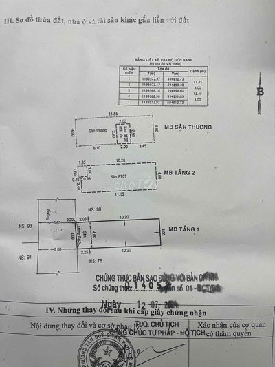 Bán căn mặt tiền đường Hoàng Văn Hoè - Quận Tân Phú , tp HCM