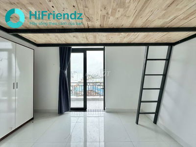 CHO THUÊ DUPLEX FULL NỘI THẤT BAN CÔNG GẦN CHỢ AN NHƠN VIEW SÔNG NƯỚC