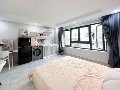 CHO THUÊ CĂN HỘ STUDIO CỬA SỔ LỚN GIÁ OKI FULL NỘI THẤT NGAY PHÚ NHUẬN