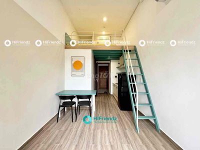 Phòng có gác full nội thất rộng 30m2 dành cho sinh viên ngay Phú Hữu