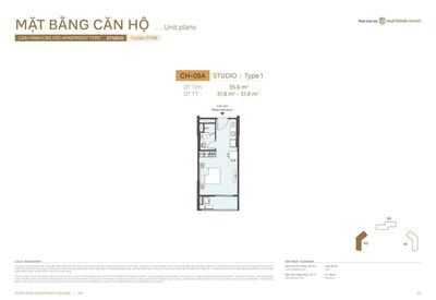 Chỉ 443tr có ngay HĐMB Căn Studio cao cấp tại Masteri, vay 70% HTLS 0% 28th, Mr Linh: 0973 636 ***