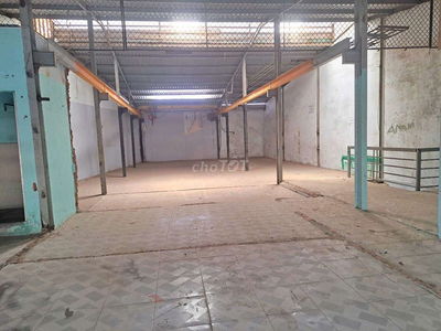 CHO THUÊ KHO XƯỞNG 8X30M, LỬNG SUỐT, ĐIỆN 3PHA, TẢI 8TẤN, GIÁ 35TR