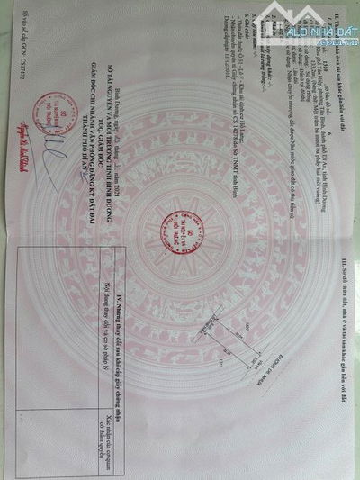 Bán đất phường Tân Đông Hiệp, Bình Dương, 3.5tỷ/133.2m giá thực, ko ảo, SHR, dg 12m
