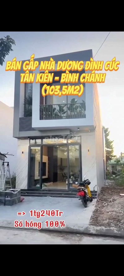 BÁN NHÀ 1 TRỆT 1 LẦU FULL NỘI THẤT – DƯƠNG ĐÌNH CÚC BÌNH CHÁNH