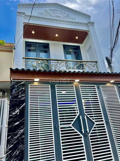BÁN NHÀ SỔ HỒNG RIÊNG MẶT TIỀN ĐƯỜNG NHÁNH , THỊ TRẤN HÓC MÔN,HÓC MÔN
