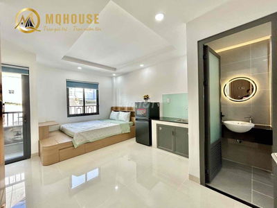 🌈🌈Căn Hộ Stu Ban Công 35m2 FullNT Nhà Mới Keng Rộng Thoáng