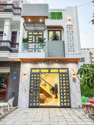 Bán nhà lầu đẹp đường D7 KDC Hồng Loan giá 4,2 tỷ