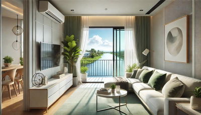 Căn hộ The Gió giá 1PN 1,9 tỷ, 2PN view sông 2,5 tỷ, căn góc 2PN+ 75m2 giá 3,4 Tỷ, CK 10%
