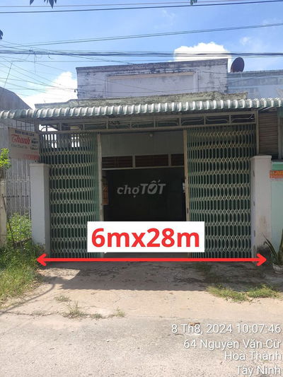 Bán nhà tại chợ Long Thành Nam Hòa Thành Tây Ninh