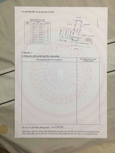 LÔ ĐẤT 4X15 BÌNH THÀNH GẦN CHỢ