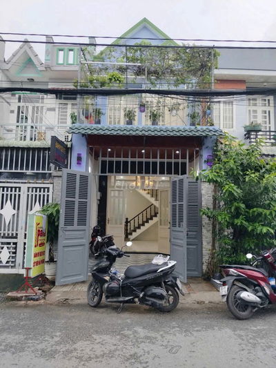 ✅⏩BÁN NHÀ MẶT TIỀN ĐƯỜNG KINH DOANH THỚI TỨ 5 XÃ ĐÔNG THẠNH , HÓC MÔN
