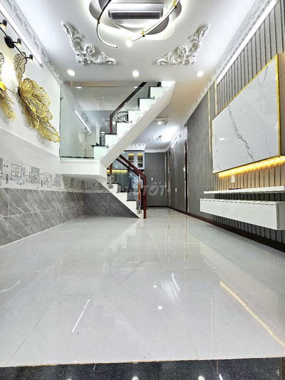 Nhà sổ hồng dtsd 48m 1 lầu hẻm 3m Huỳnh Tấn Phát 1.48 tỷ Nhà Bè