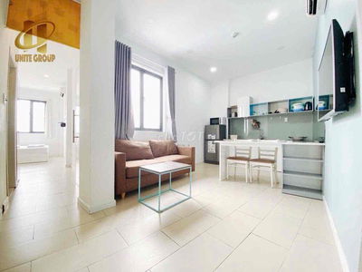 Căn hộ 1pnr - studio ban công full nội thất ngây cầu nguyễn văn cừ