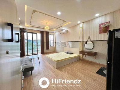[Quận 2] Căn Hộ STUDIO Ban Công Full NT Đẹp - Tầng Cao, View Thoáng