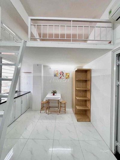 🍒Duplex Gần Hutech_Ngoại Thương_GTVT_Văn Lang_Ở Được 3 4 Bạn_Giá 5tr/P