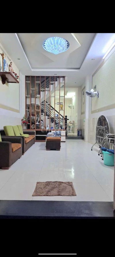 Cho thuê nhà full nội thất xịn sò Tân Thới hiệp q12 96m 1lầu 3Pn 7tr.