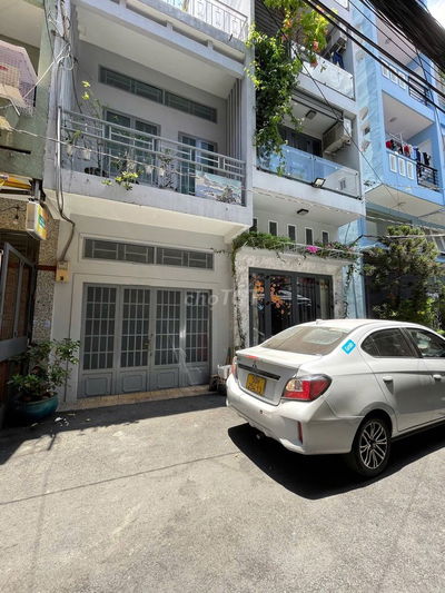 Hẻm xe hơi 6m Lê Văn Sỹ,4Tầng,có hẻm sau,nhà vuông vức,thông Tr Sa