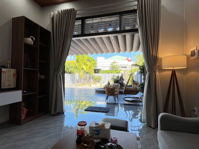 NHÀ SÂN VƯỜN KIỆT 7M NGUYỄN CHÁNH-FULL NỘI THẤT