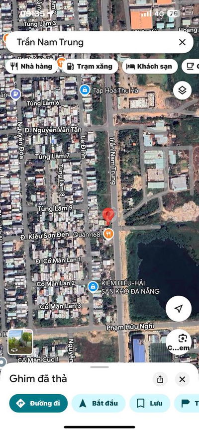 Bán 4 lô liền kề Trần Nam Trung hướng đông, gần Kiều Sơn đen