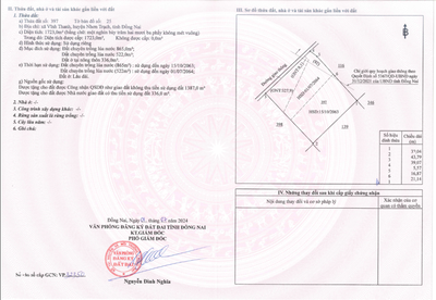 Bán đất tại Vĩnh Thanh, Nhơn Trạch, Đồng Nai, 7,3 triệu/m2, 1723 m2 giá ưu đãi uy tín