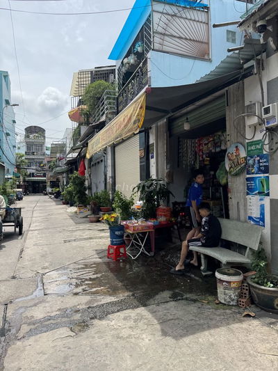 Bán nhà 1 lầu, 2 mặt trước sau, đường số 1 q bình tân