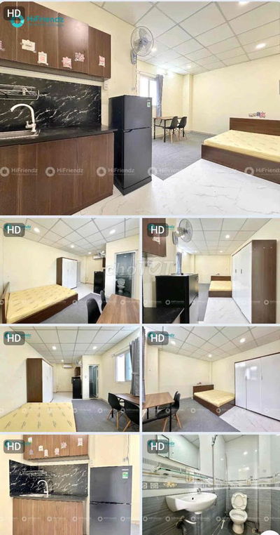 Cho thuê phòng full nội thất - Ngay cầu chữ Y - Hưng phú Q8