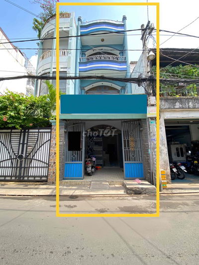 CHO THUÊ NHÀ NGUYÊN CĂN 1/ LUỸ BÁN BÍCH Q.TP 4x17 trệt 2 lầu st